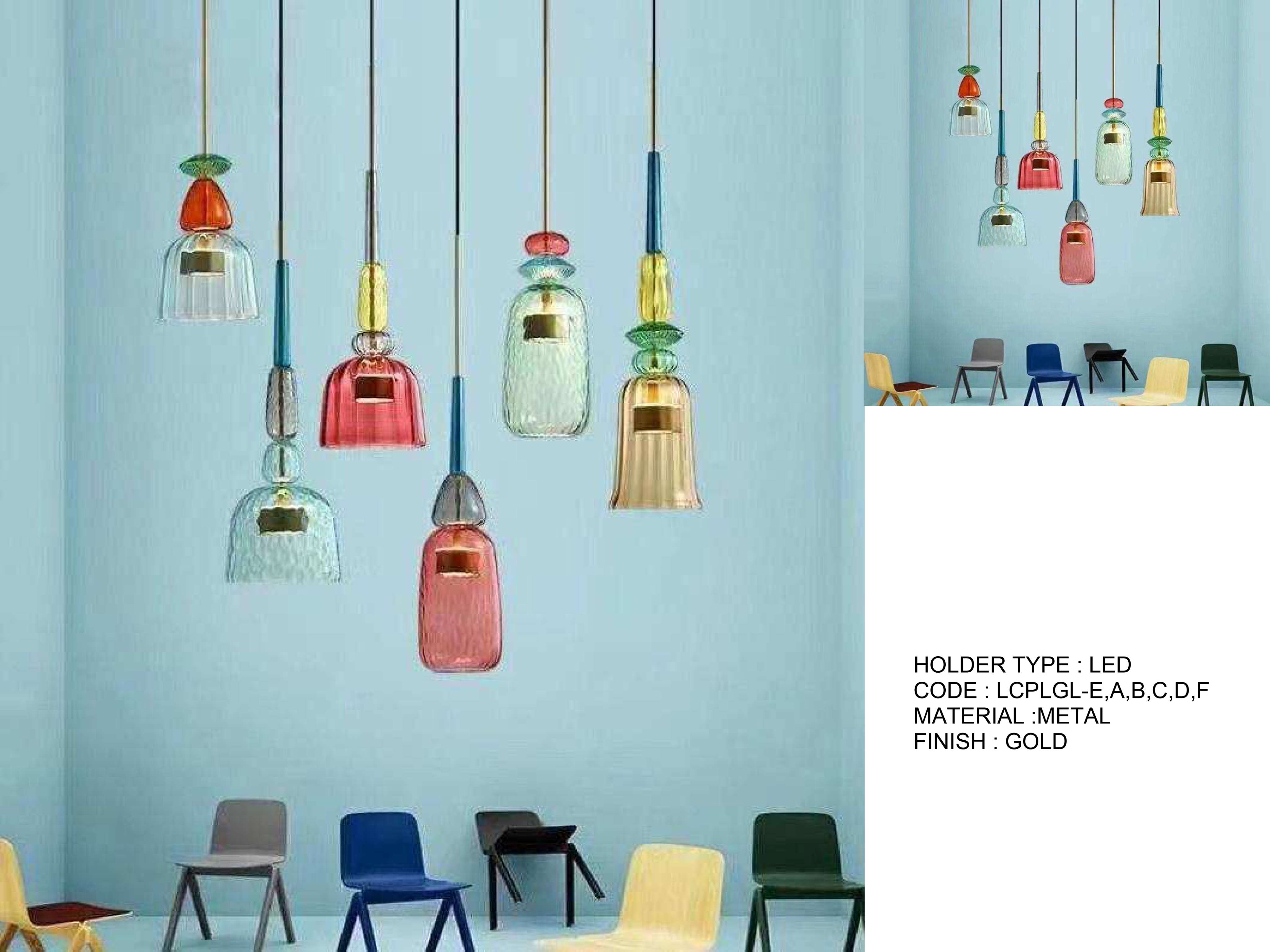 Beyond Lights - Glass Pendant Light- LCHL